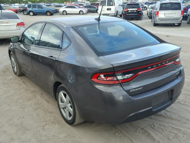 1C3CDFBB7FD236928 - 2015 DODGE DART SXT GRAY photo 3