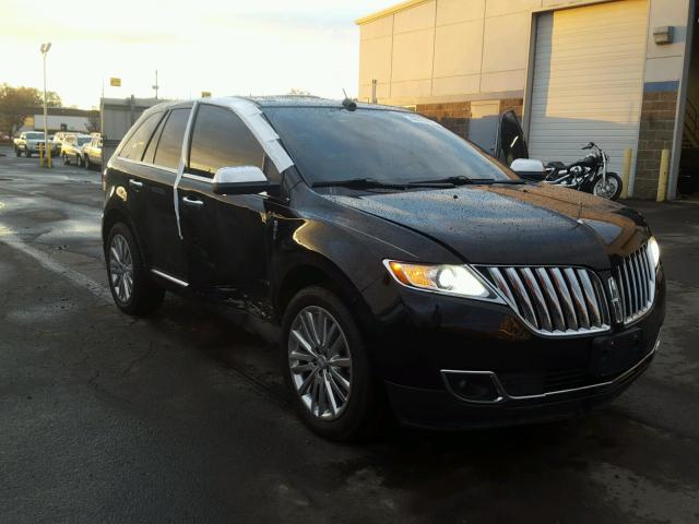 2LMDJ8JK8BBJ30560 - 2011 LINCOLN MKX BLACK photo 1