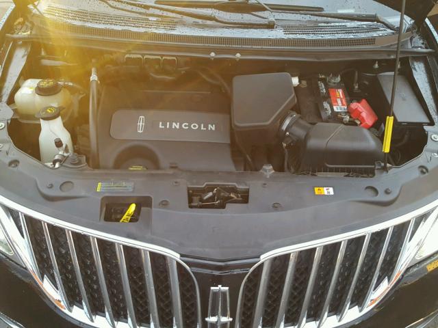 2LMDJ8JK8BBJ30560 - 2011 LINCOLN MKX BLACK photo 7