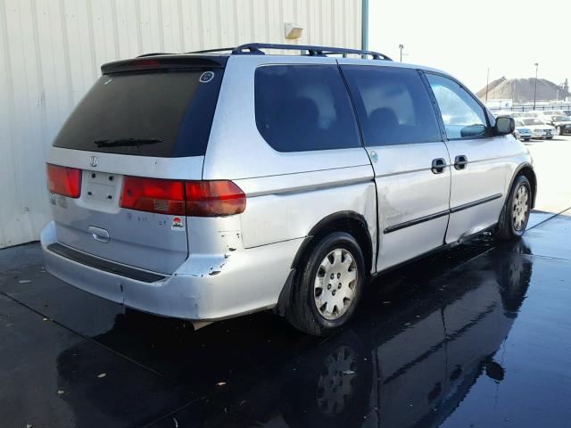 2HKRL18591H546529 - 2001 HONDA ODYSSEY LX SILVER photo 4