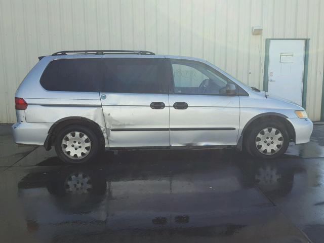 2HKRL18591H546529 - 2001 HONDA ODYSSEY LX SILVER photo 9