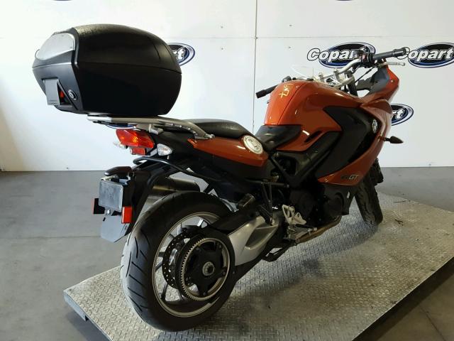 WB10B1308EZF87675 - 2014 BMW F800 GT ORANGE photo 4