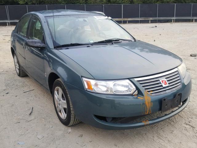 1G8AJ58F07Z187781 - 2007 SATURN ION LEVEL GREEN photo 1