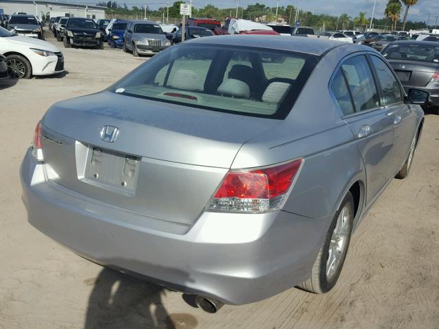 1HGCP264X9A177033 - 2009 HONDA ACCORD LXP SILVER photo 4