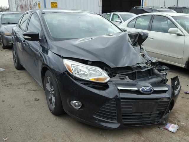 1FADP3F29EL417684 - 2014 FORD FOCUS SE BLACK photo 1