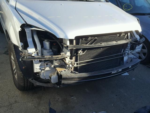 2HKYF18654H517206 - 2004 HONDA PILOT EXL SILVER photo 9