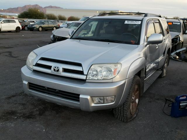 JTEBU17R158032175 - 2005 TOYOTA 4RUNNER LI SILVER photo 2