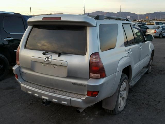 JTEBU17R158032175 - 2005 TOYOTA 4RUNNER LI SILVER photo 4