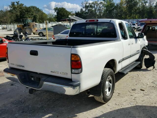 5TBBT44132S259245 - 2002 TOYOTA TUNDRA ACC WHITE photo 4