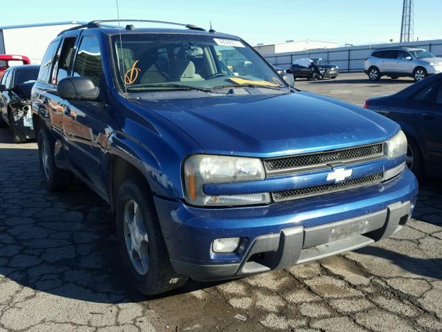 1GNDS13S052339522 - 2005 CHEVROLET TRAILBLAZE BLUE photo 1