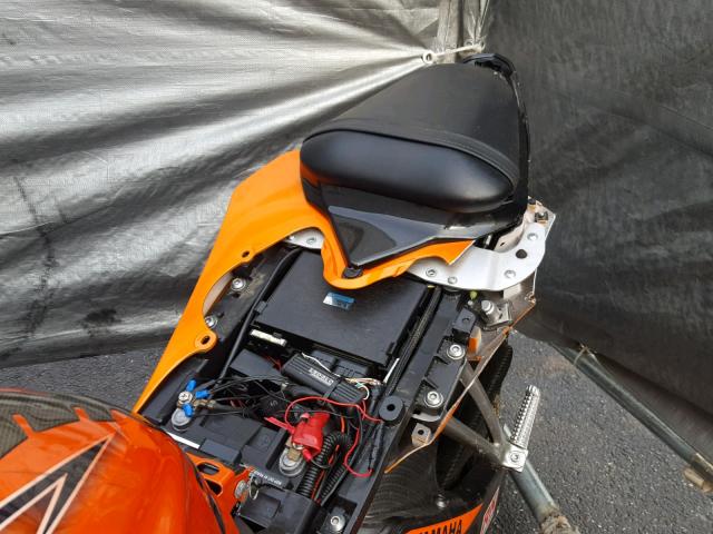 JYARJ16E29A014143 - 2009 YAMAHA YZFR6 ORANGE photo 6