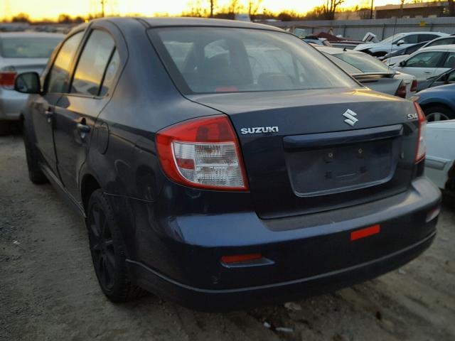 JS2YC415185104710 - 2008 SUZUKI SX4 CONVEN BLUE photo 3