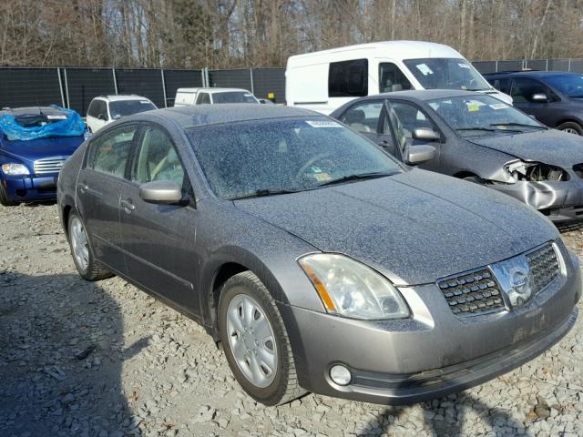 1N4BA41EX4C910059 - 2004 NISSAN MAXIMA SE GRAY photo 1