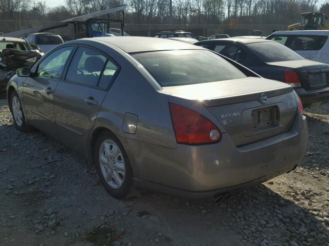 1N4BA41EX4C910059 - 2004 NISSAN MAXIMA SE GRAY photo 3