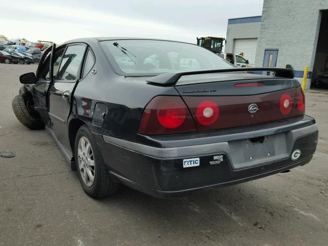 2G1WF55E319231470 - 2001 CHEVROLET IMPALA 黑色 照片 3