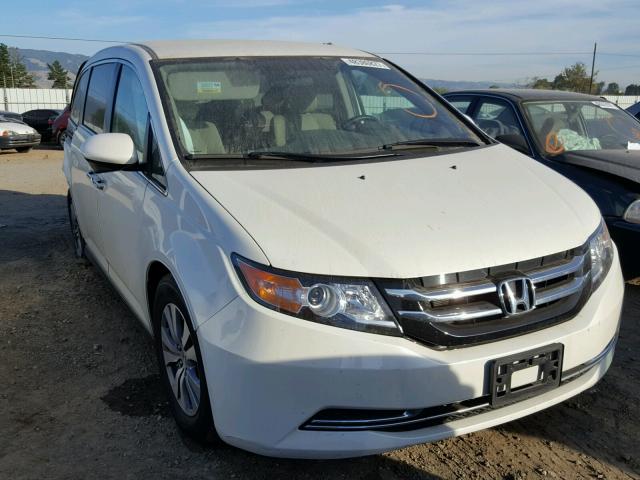 5FNRL5H33GB087947 - 2016 HONDA ODYSSEY SE WHITE photo 1