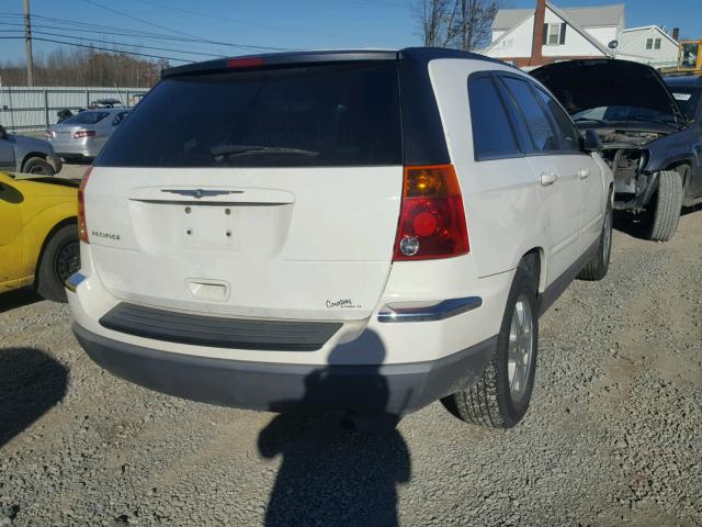 2C8GF68444R335103 - 2004 CHRYSLER PACIFICA WHITE photo 4