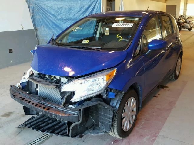 3N1CE2CP4GL383752 - 2016 NISSAN VERSA NOTE BLUE photo 2