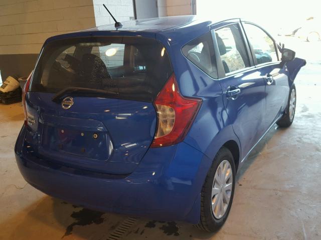 3N1CE2CP4GL383752 - 2016 NISSAN VERSA NOTE BLUE photo 4