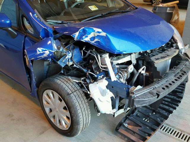 3N1CE2CP4GL383752 - 2016 NISSAN VERSA NOTE BLUE photo 9