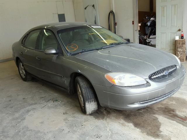 1FAFP53U71A125466 - 2001 FORD TAURUS SE GREEN photo 1