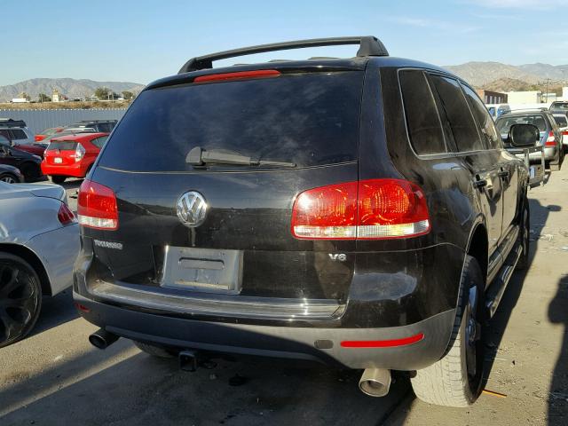 WVGZC67LX4D000213 - 2004 VOLKSWAGEN TOUAREG 3. BLACK photo 4