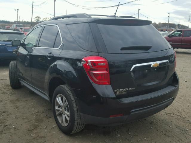 2GNFLFEK5H6181203 - 2017 CHEVROLET EQUINOX LT BLACK photo 3