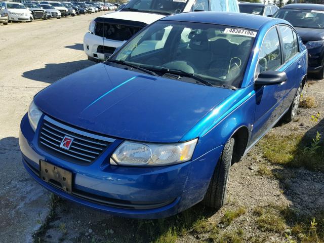 1G8AJ52F35Z174075 - 2005 SATURN ION LEVEL BLUE photo 2