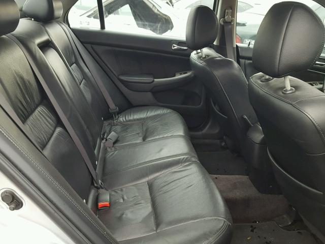 1HGCM56856A046939 - 2006 HONDA ACCORD EX SILVER photo 6