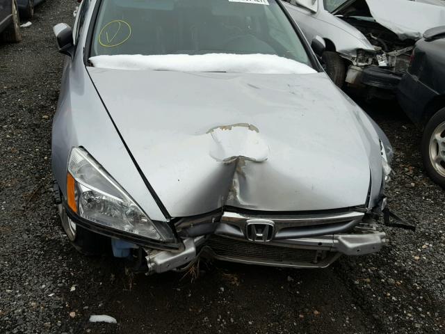 1HGCM56856A046939 - 2006 HONDA ACCORD EX SILVER photo 7