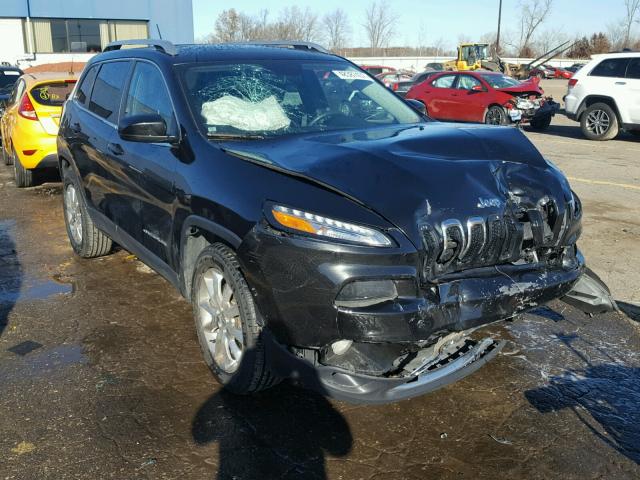 1C4PJMDS8FW550406 - 2015 JEEP CHEROKEE L BLACK photo 1