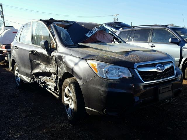 JF2SJAAC1GH443257 - 2016 SUBARU FORESTER 2 CHARCOAL photo 1