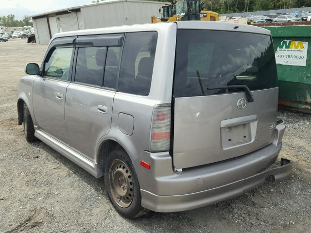 JTLKT324664076703 - 2006 TOYOTA SCION XB Gümüş foto 3