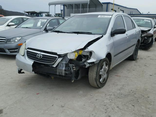 1NXBR32E45Z521534 - 2005 TOYOTA COROLLA CE GRAY photo 2