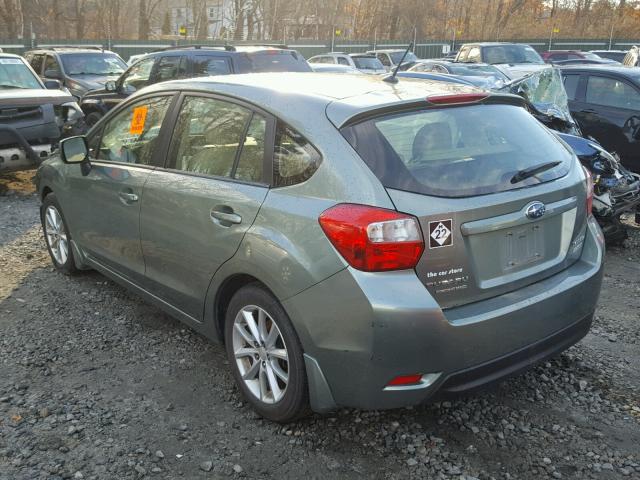 JF1GPAC62E8226152 - 2014 SUBARU IMPREZA PR GREEN photo 3