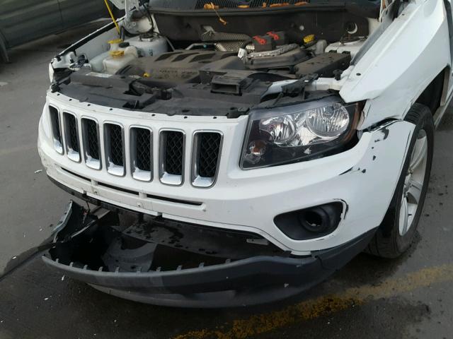 1C4NJDBBXGD566081 - 2016 JEEP COMPASS SP WHITE photo 7