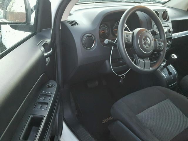 1C4NJDBBXGD566081 - 2016 JEEP COMPASS SP WHITE photo 9