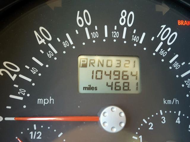 3VWCB21CX2M424729 - 2002 VOLKSWAGEN NEW BEETLE RED photo 8