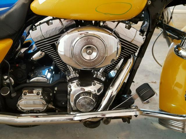 1HD1FYW166Y617798 - 2006 HARLEY-DAVIDSON FLHRSI YELLOW photo 7