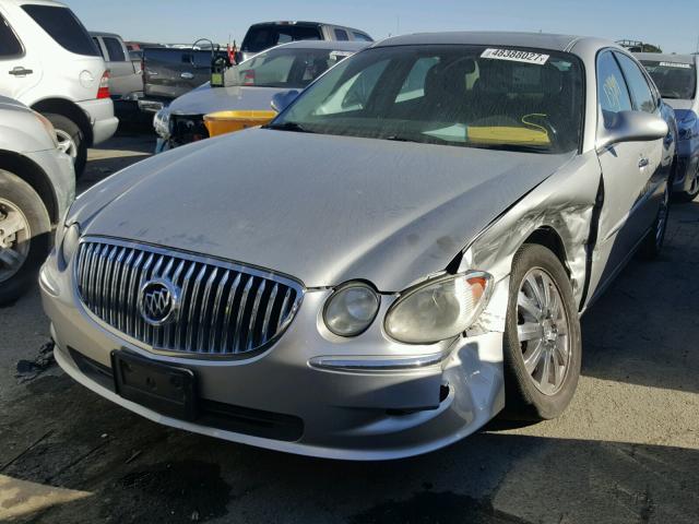 2G4WD582581261833 - 2008 BUICK LACROSSE C SILVER photo 2
