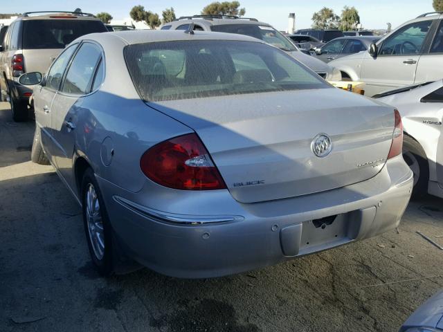 2G4WD582581261833 - 2008 BUICK LACROSSE C SILVER photo 3