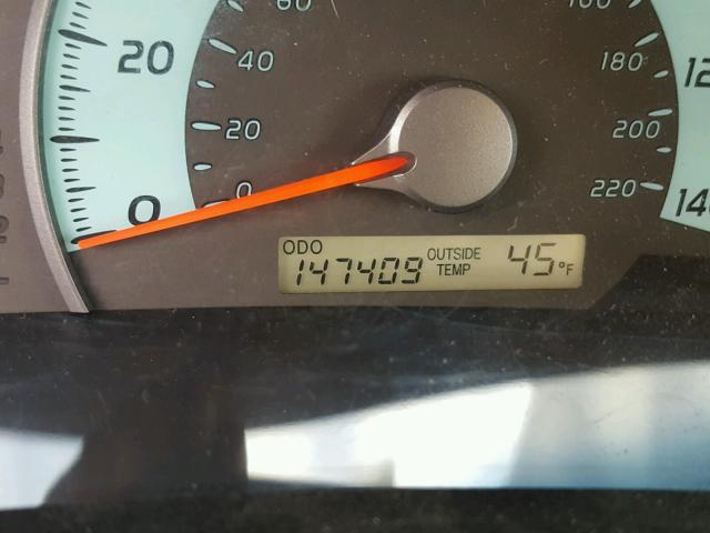 4T1BE46KX9U367628 - 2009 TOYOTA CAMRY BASE RED photo 8