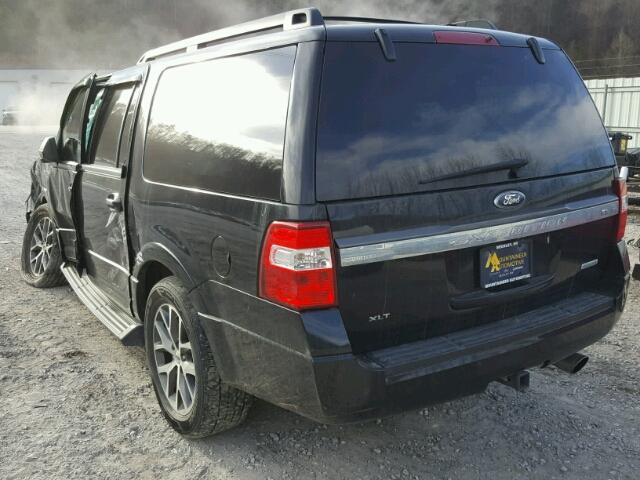 1FMJK1JT3GEF18142 - 2016 FORD EXPEDITION BLACK photo 3