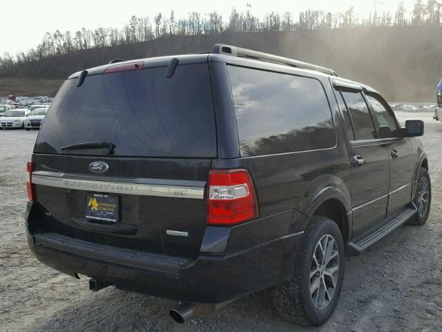 1FMJK1JT3GEF18142 - 2016 FORD EXPEDITION BLACK photo 4