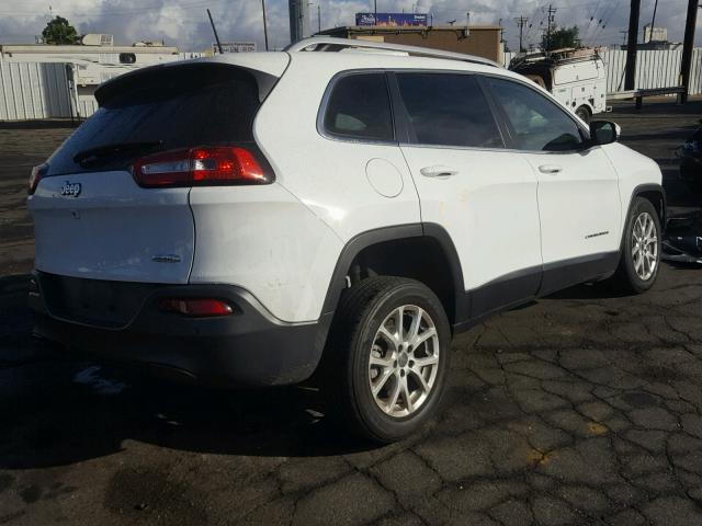 1C4PJLCB0GW258715 - 2016 JEEP CHEROKEE L WHITE photo 4