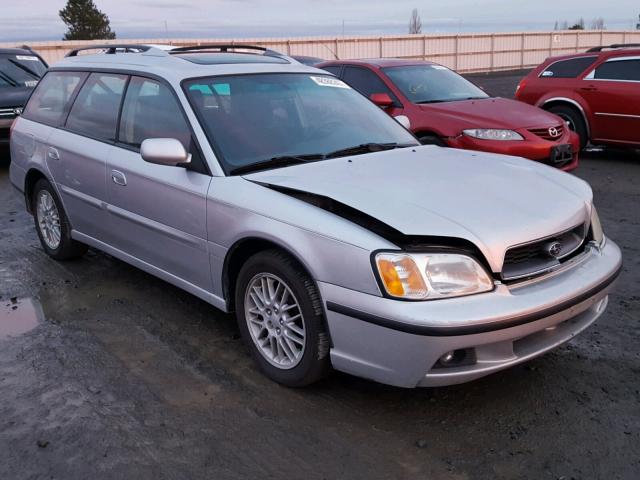 4S3BH635037310043 - 2003 SUBARU LEGACY L SILVER photo 1