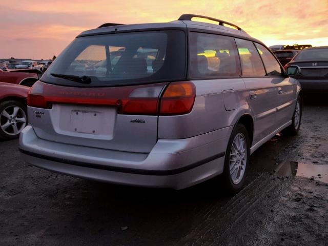 4S3BH635037310043 - 2003 SUBARU LEGACY L SILVER photo 4