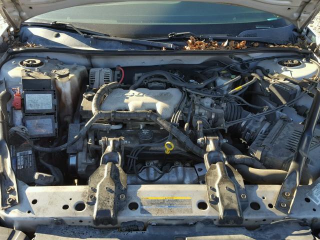 2G1WF52E549386305 - 2004 CHEVROLET IMPALA SILVER photo 7