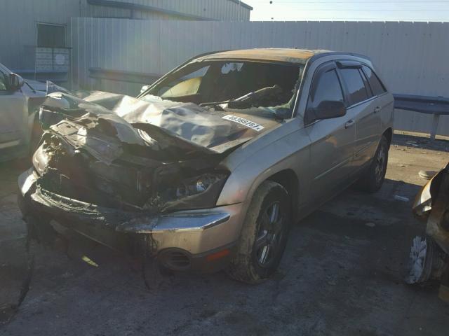 2C4GM68485R371031 - 2005 CHRYSLER PACIFICA T TAN photo 2