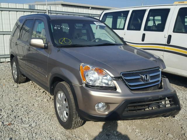 SHSRD789X5U337235 - 2005 HONDA CR-V SE GOLD photo 1